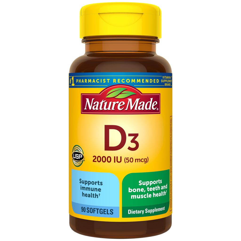 Vitamin D3 2000 IU (50 mcg) Softgels