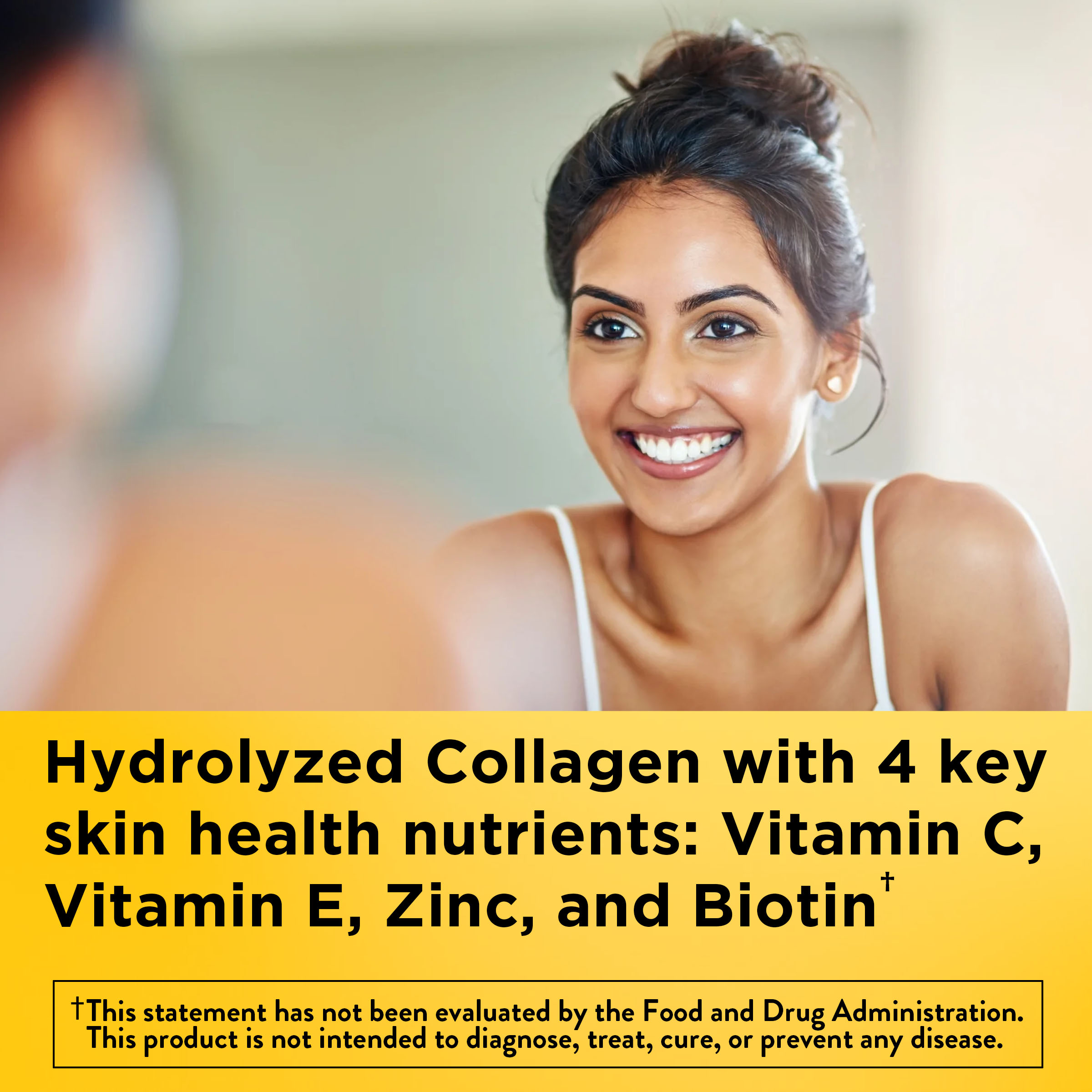 Collagen Gummies with Biotin, Zinc, C & E