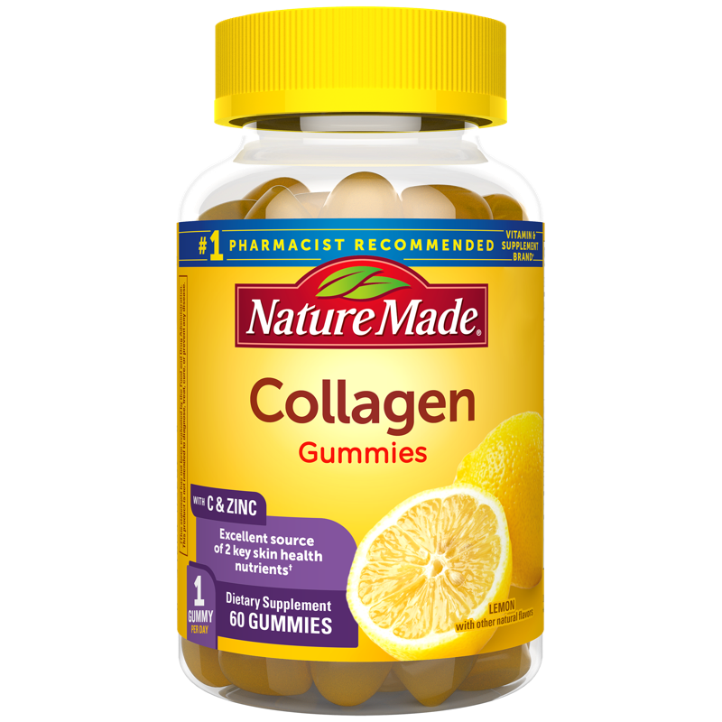 Collagen Gummies with Biotin, Zinc, C & E