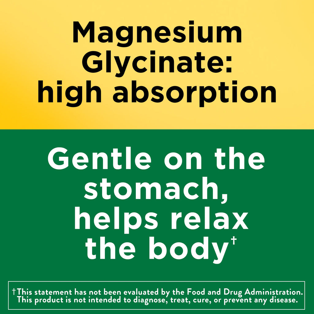 High Absorption Magnesium Glycinate Capsules 200 mg