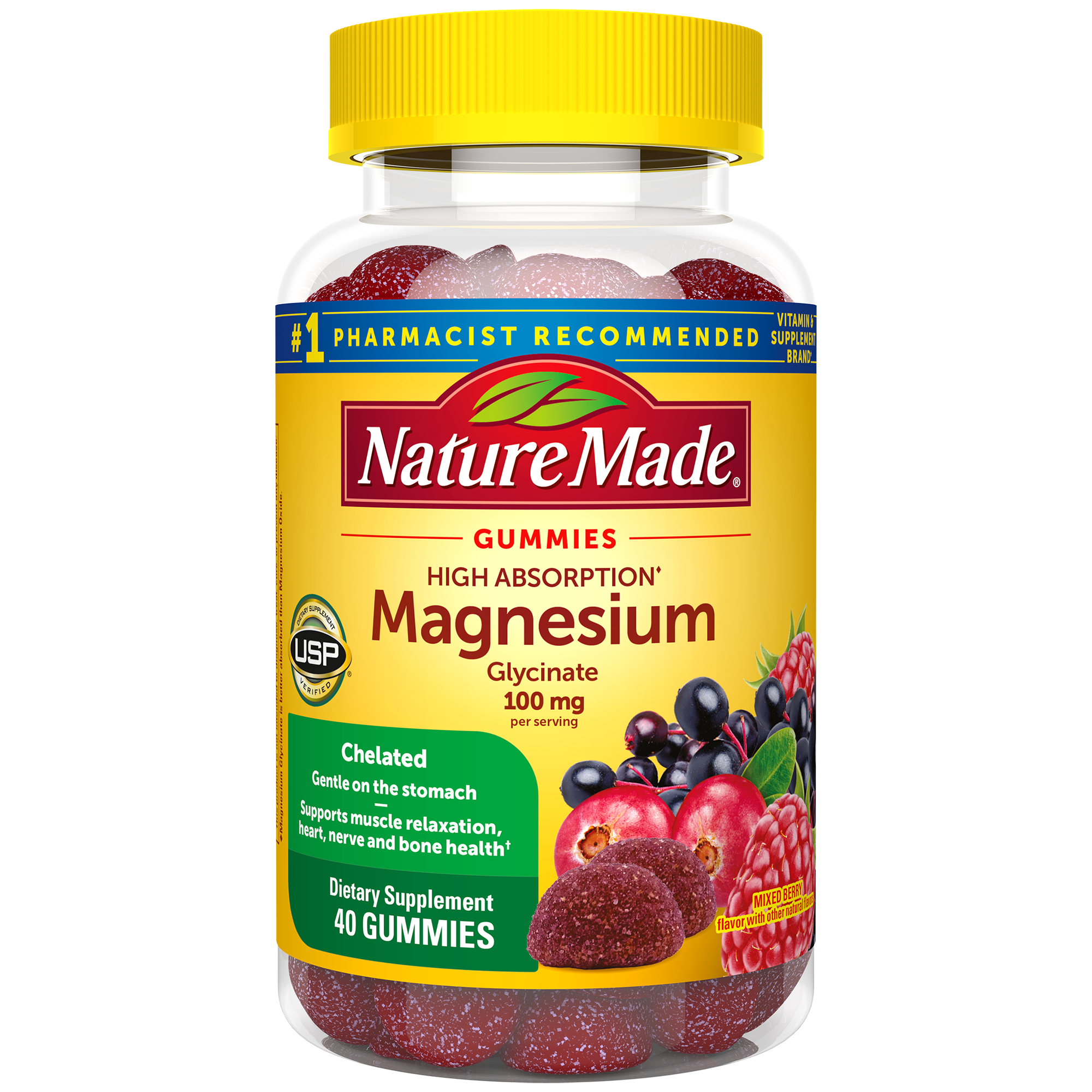 High Absorption Magnesium Glycinate Gummies