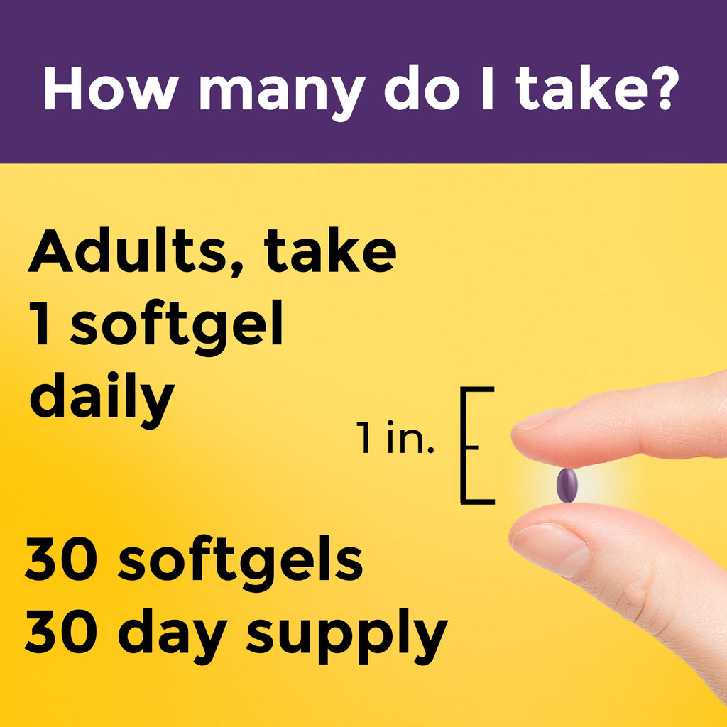 Hair Growth Lustriva® with Vitamin A & C Softgels