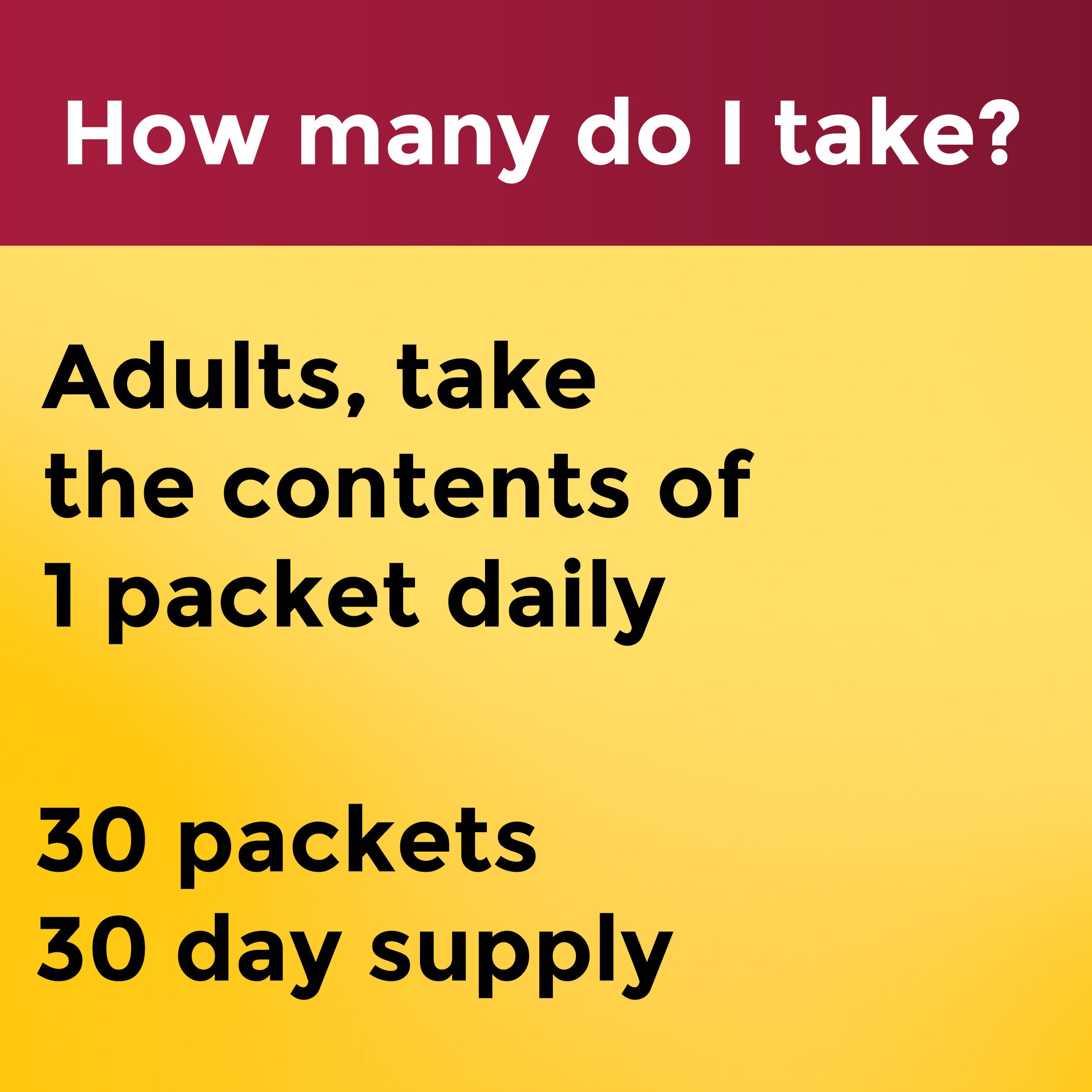 GLP-1 Companion Health Pack Daily Packets