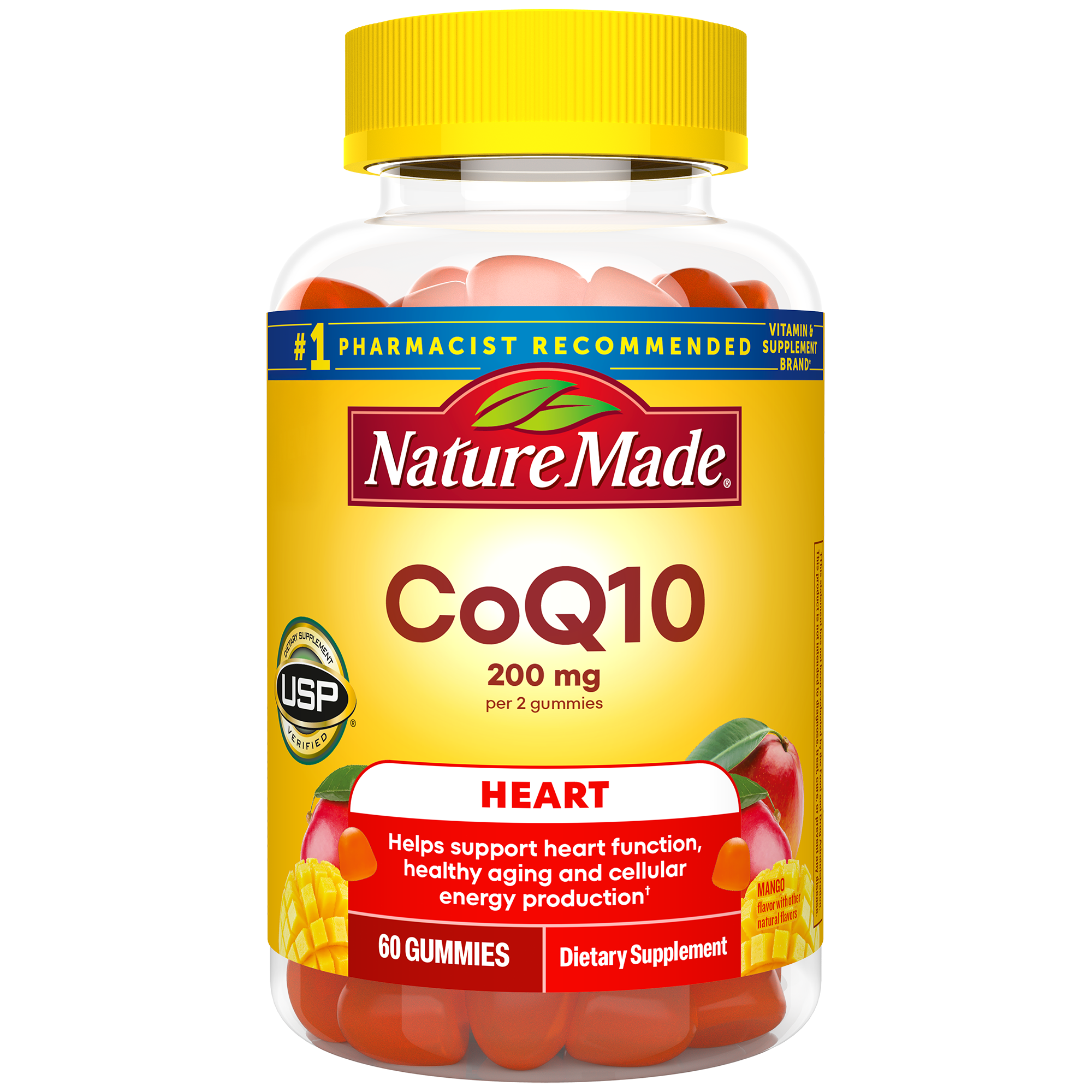 CoQ10 Gummies 200 mg Per Serving