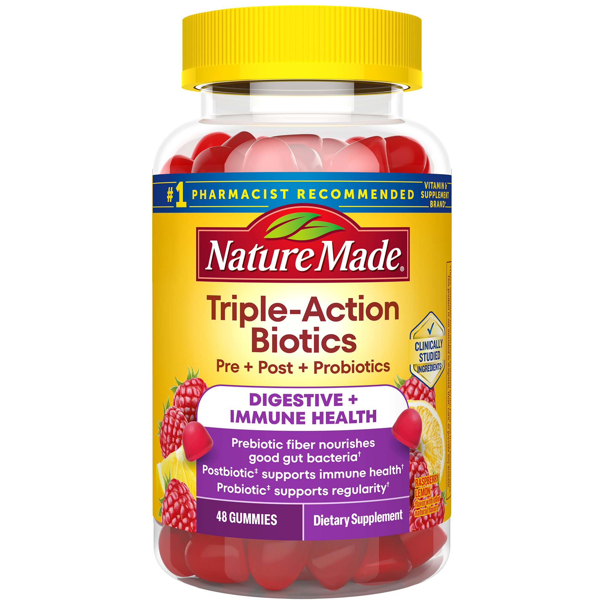 Triple-Action Biotic Gummies