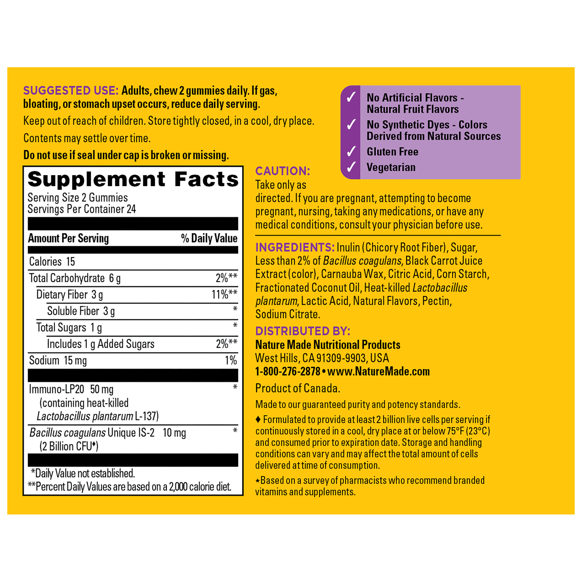 Triple-Action Biotic Gummies