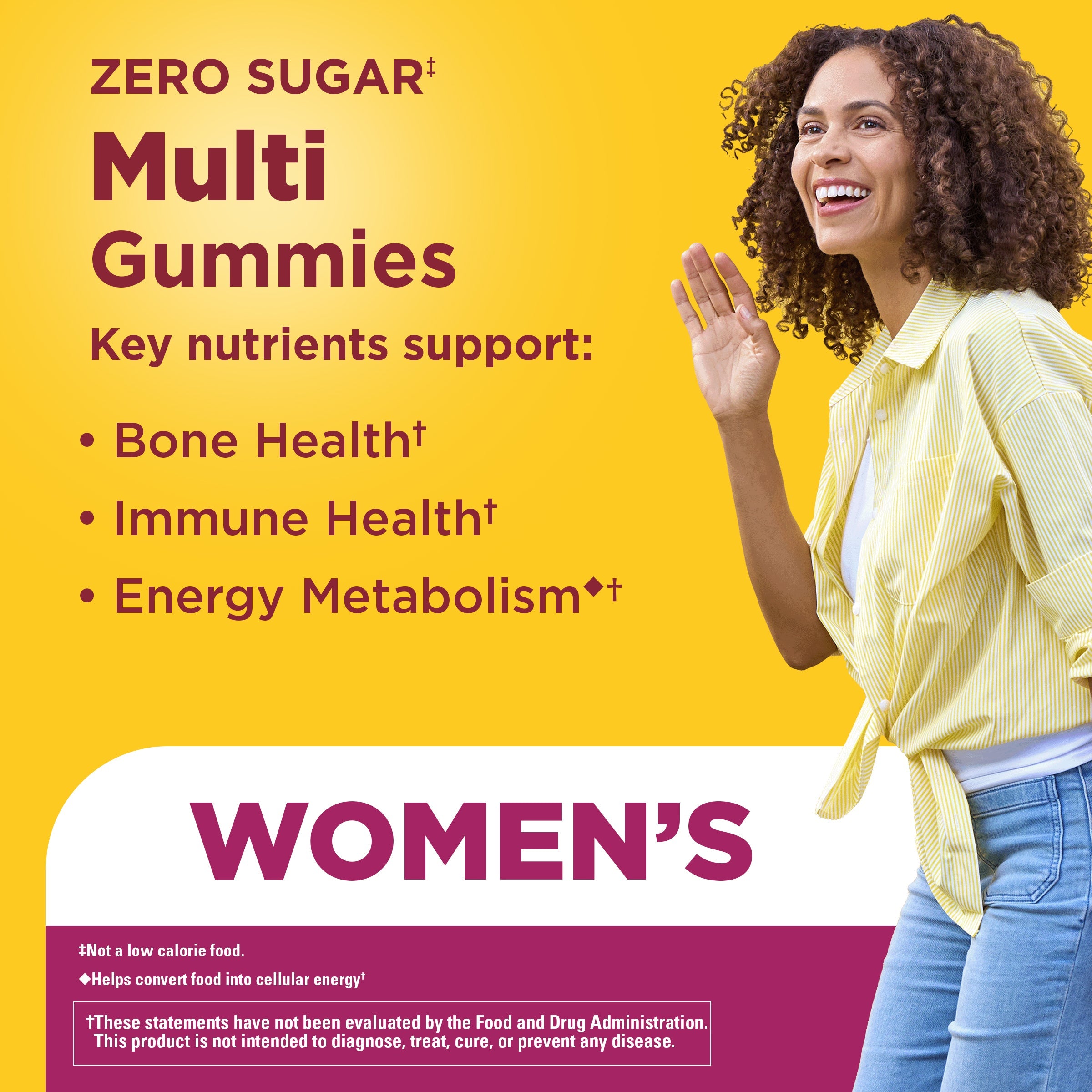 Zero Sugar‡ Women's Multivitamin Gummies