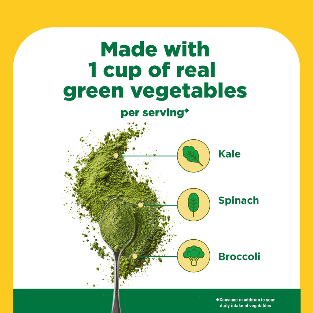 SuperGreens with Prebiotic Fiber Powder Drink Mix