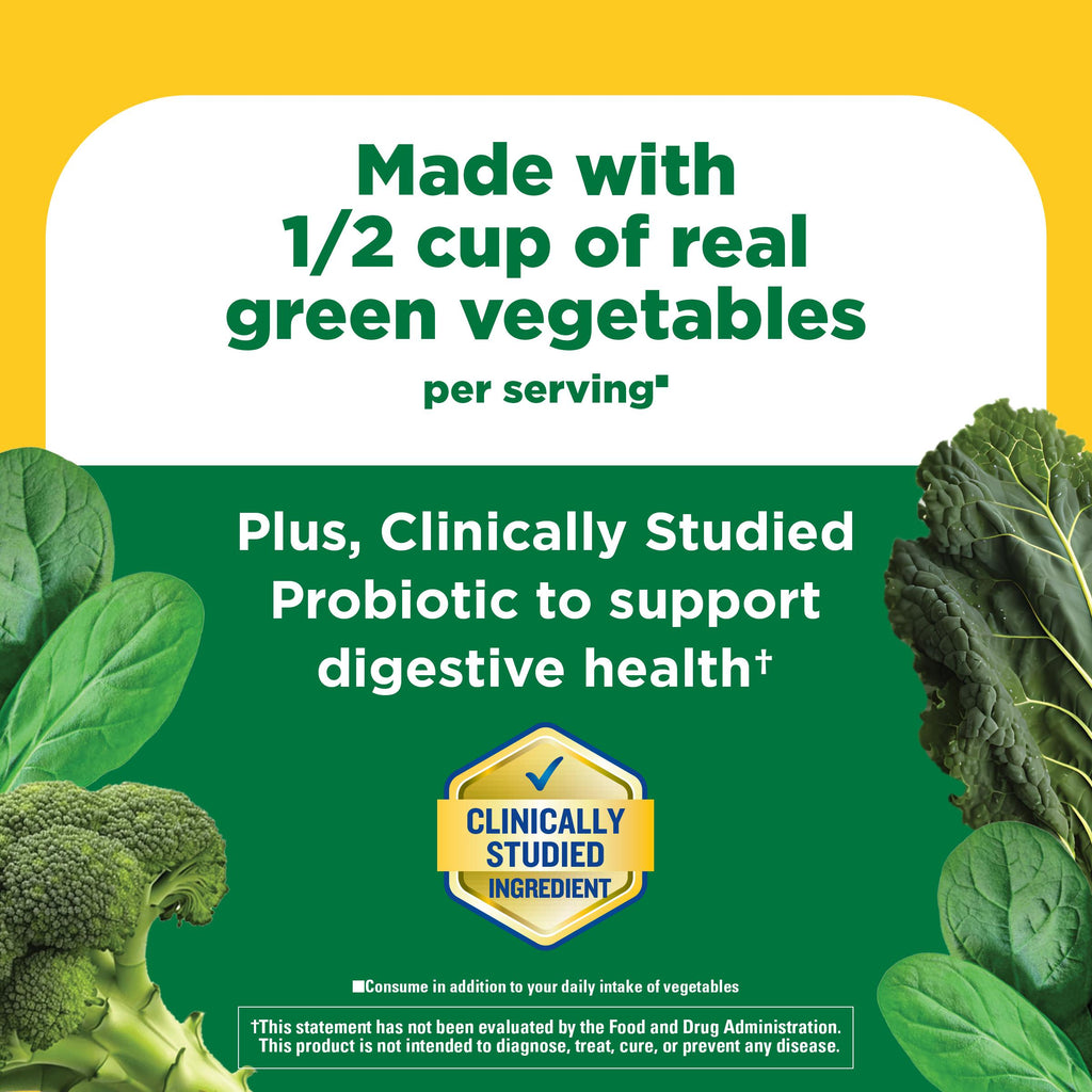 SuperGreens with 2 Billion CFU◆ Probiotics Capsules