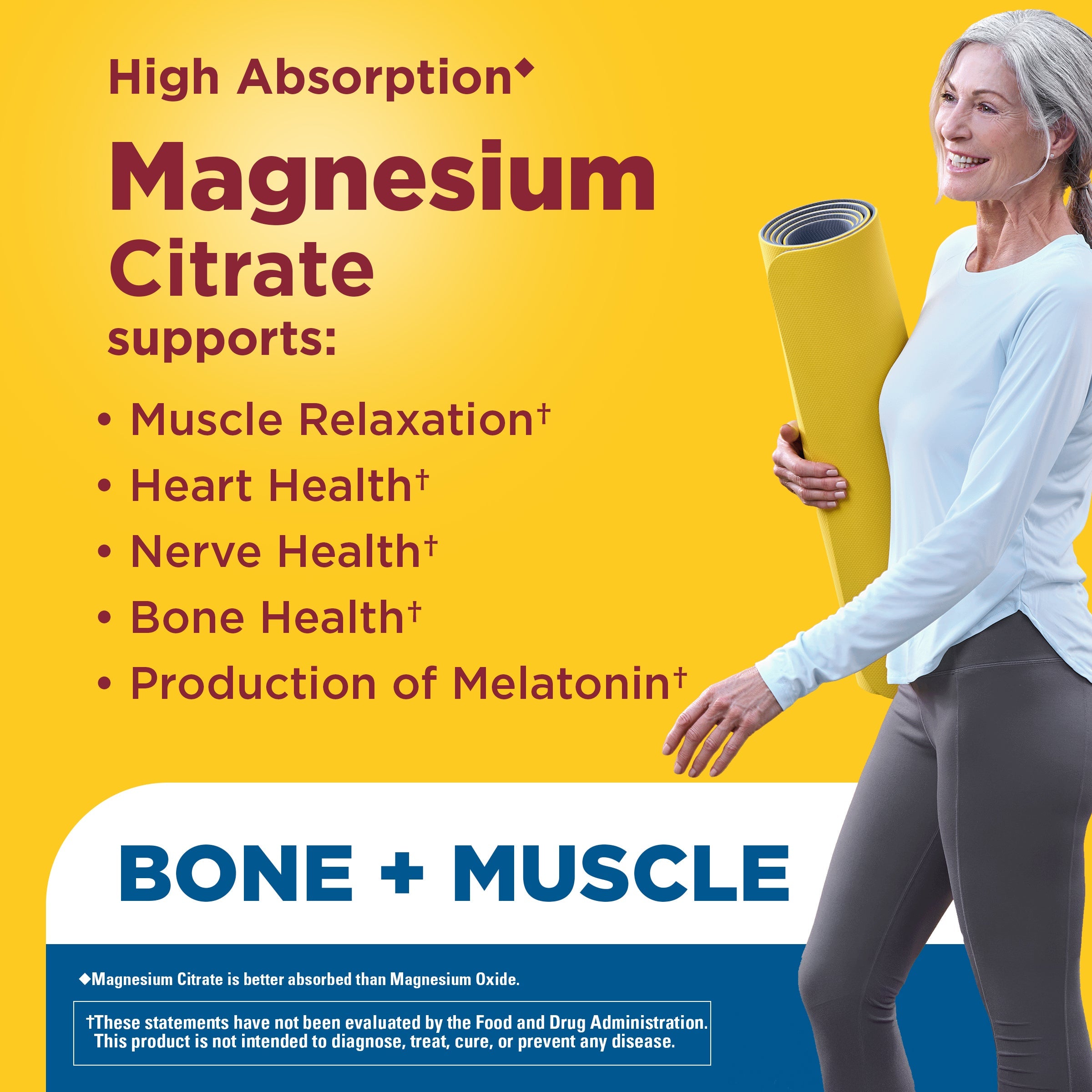 Zero Sugar‡ Magnesium Citrate Gummies 200 Mg Per Serving